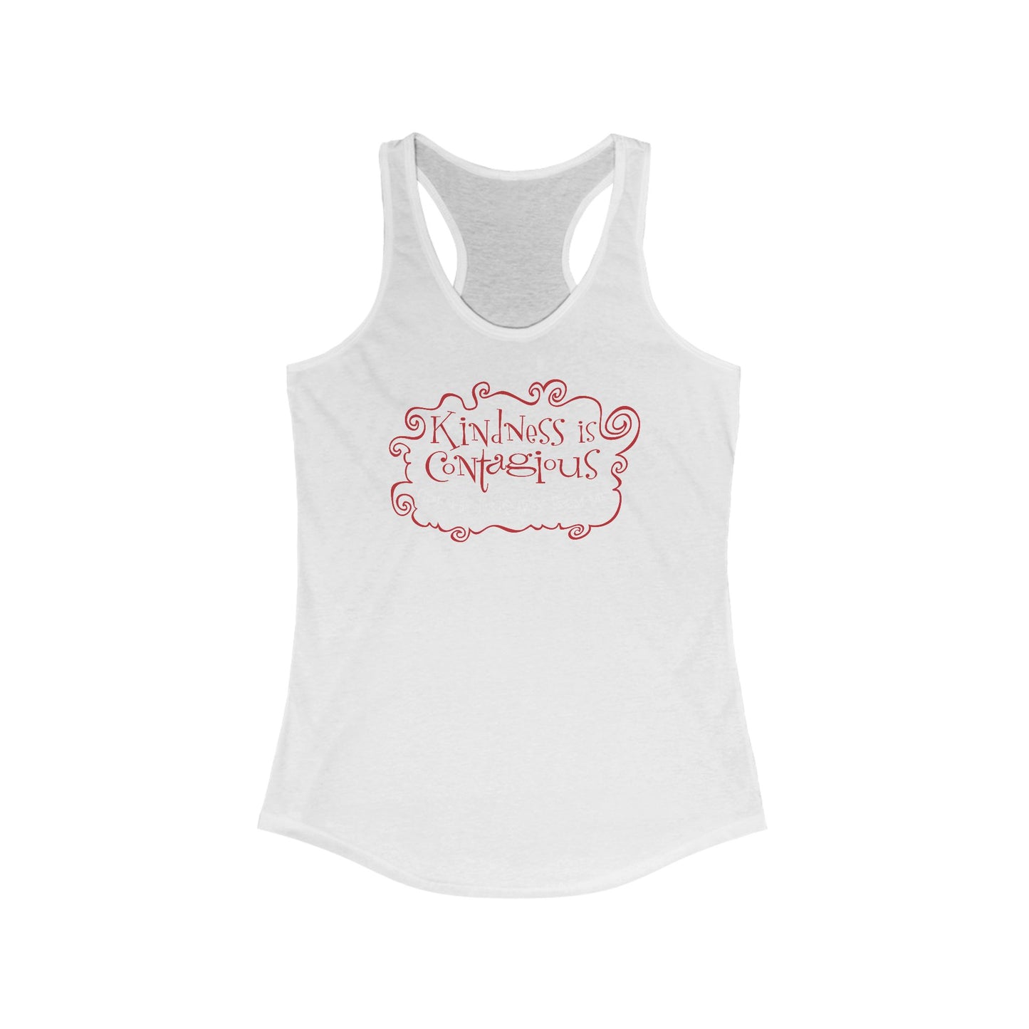 Kindness Is Contagious - Get The Fuck Away From Me - Women's Racerback Tank