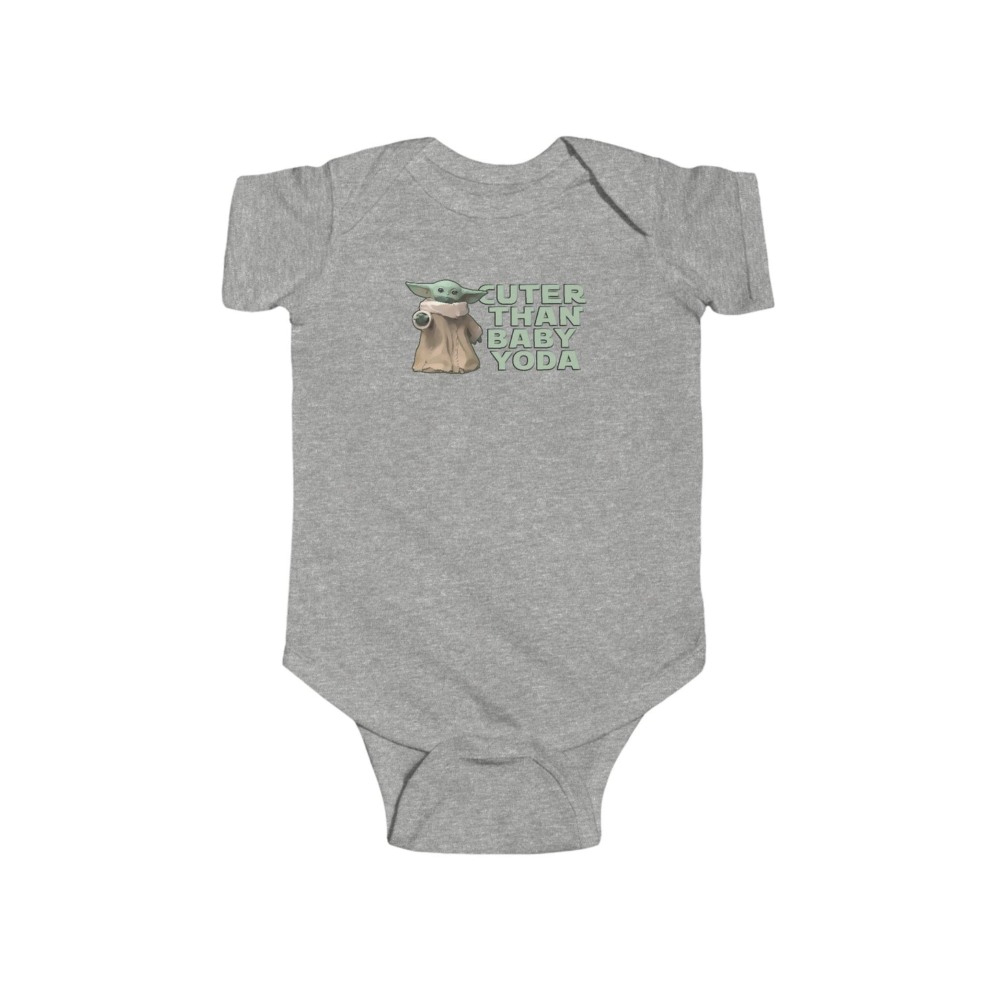 Cuter Than Baby Yoda - Baby Onesie