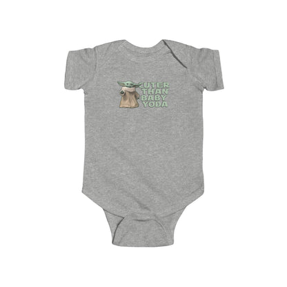 Cuter Than Baby Yoda - Baby Onesie