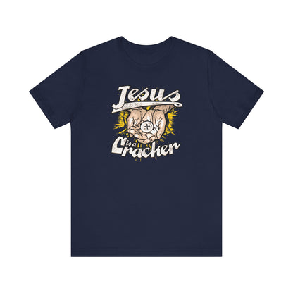 Jesus Is a Cracker - Men's T-Shirt