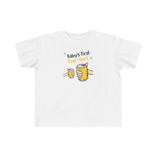 Baby's First Beer Shirt - Toddler  T-Shirt