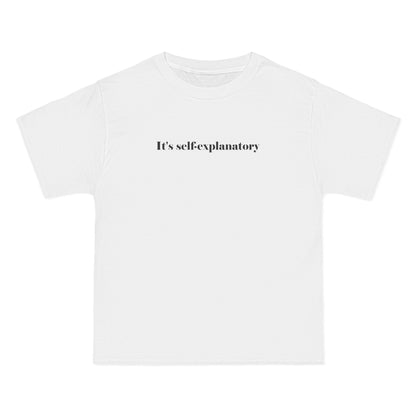 It's Self-Explanatory - Men's Heavyweight T-Shirt