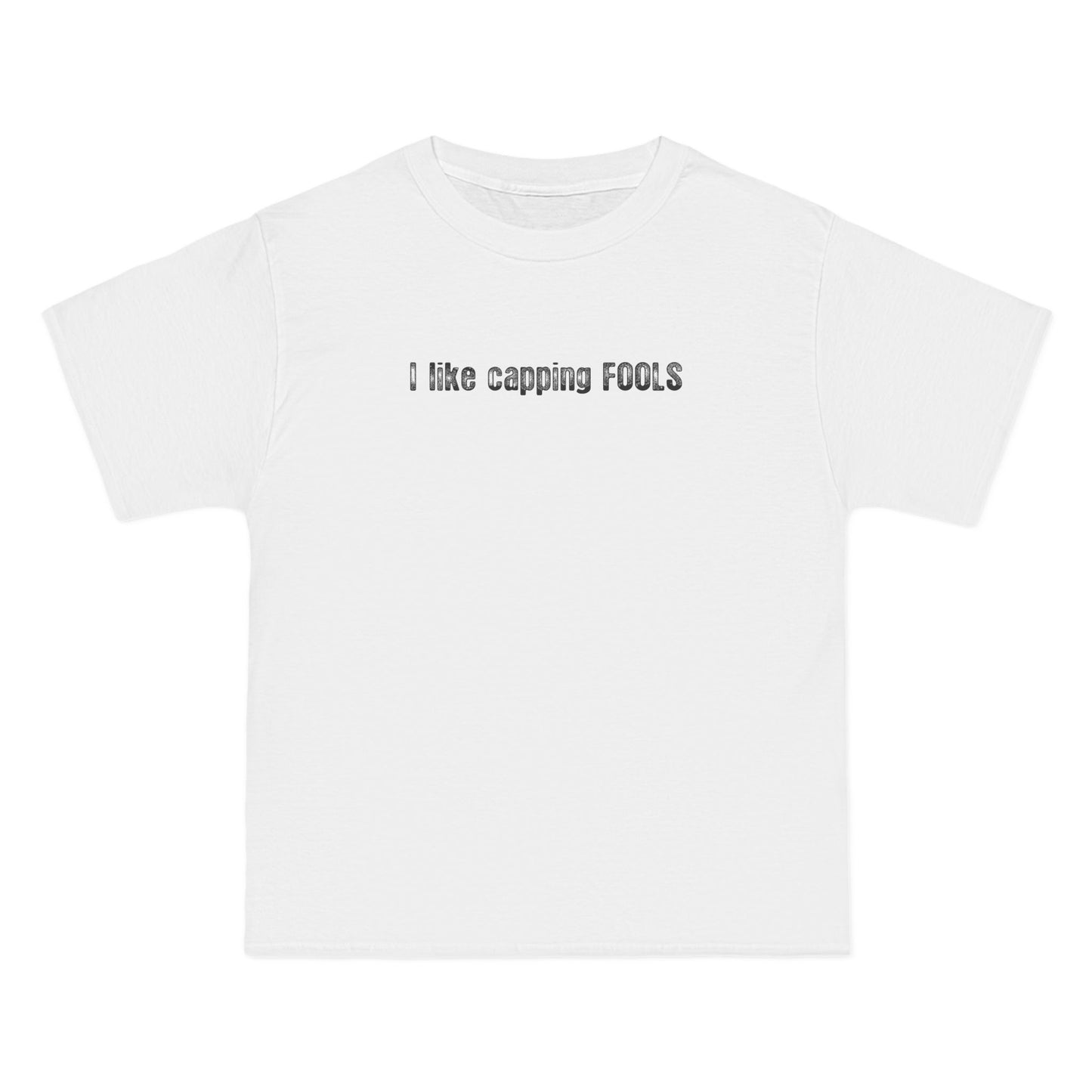 I Like Capping Fools - Men's Heavyweight T-Shirt