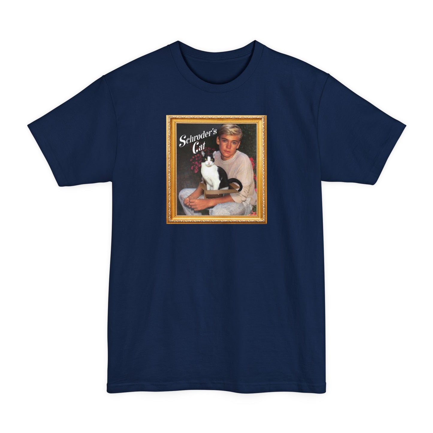 Schroder's Cat - Men's Tall T-Shirt