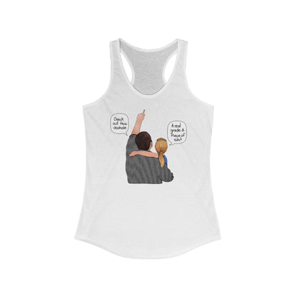 Check Out This Asshole - Women's Racerback Tank