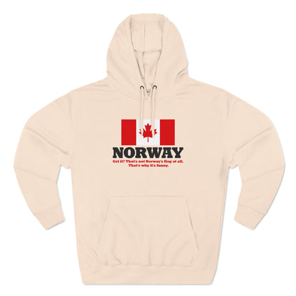 Norway - Get It? That's Not Norway's Flag At All. - Hoodie