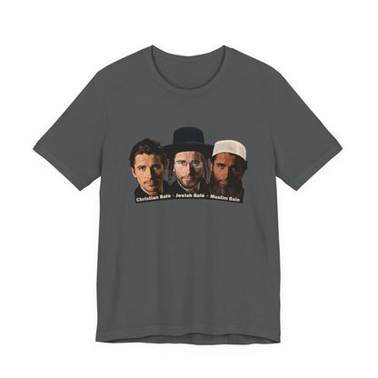 Christian Bale - Jewish Bale - Muslim Bale - Men's T-Shirt