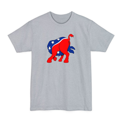 Democratic Donkey (Head Up It's Ass) - Men's Tall T-Shirt