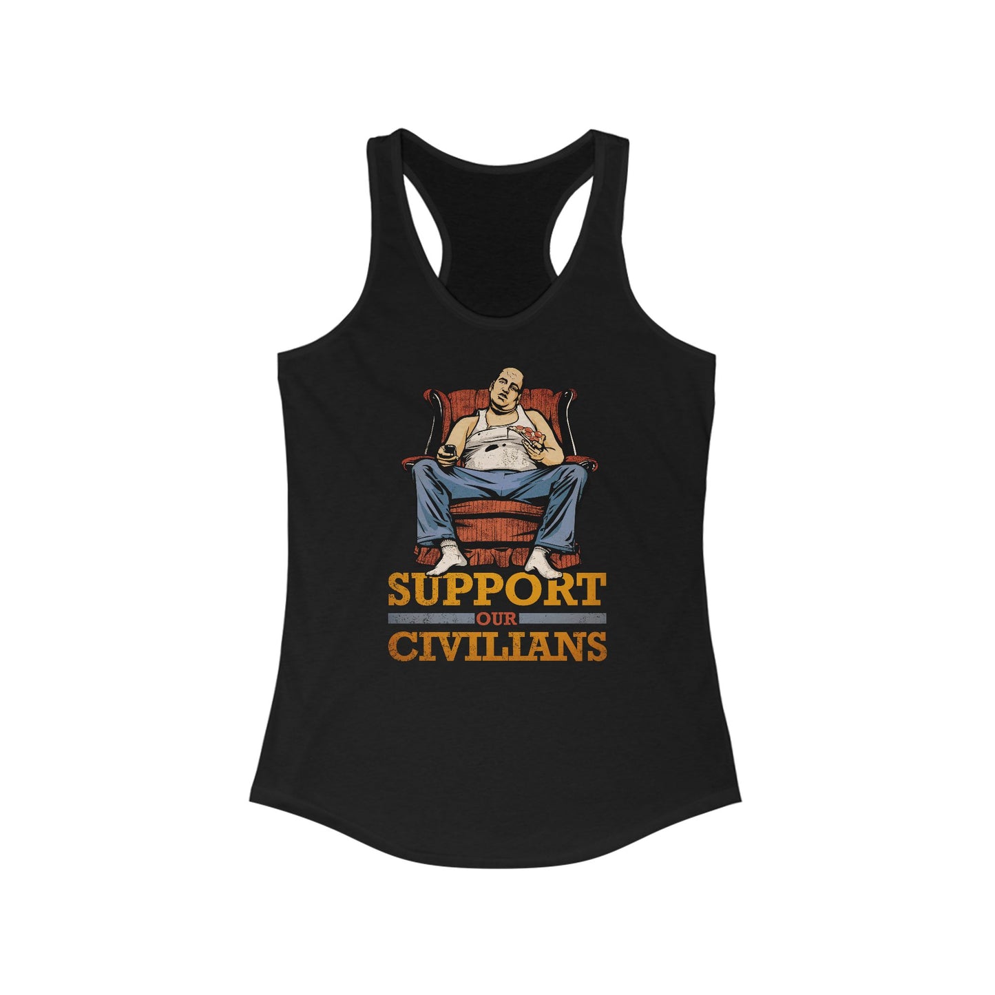 Support Our Civilians - Women's Racerback Tank