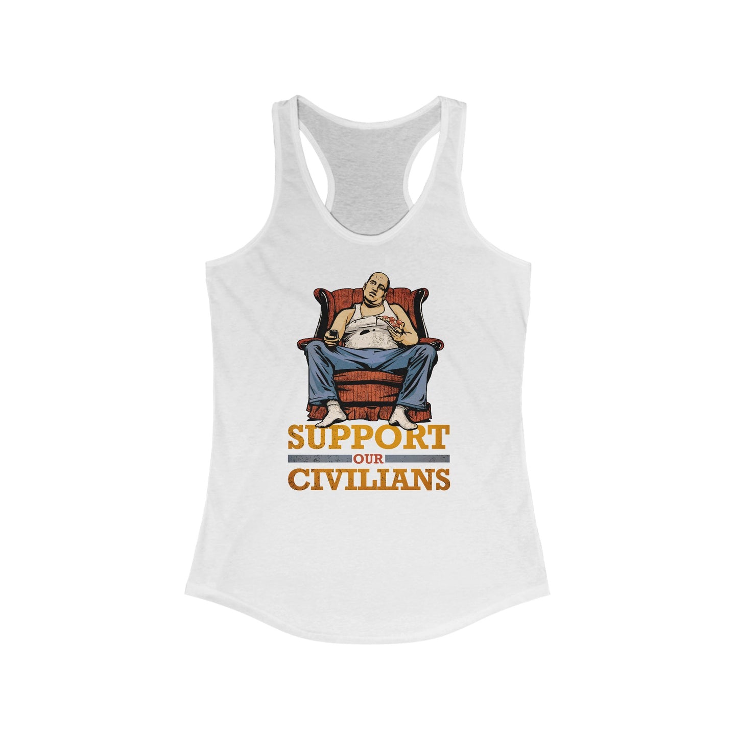 Support Our Civilians - Women's Racerback Tank