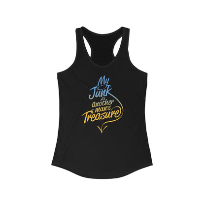 My Junk Is Another Man's Treasure - Women’s Racerback Tank