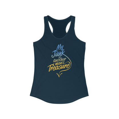 My Junk Is Another Man's Treasure - Women’s Racerback Tank