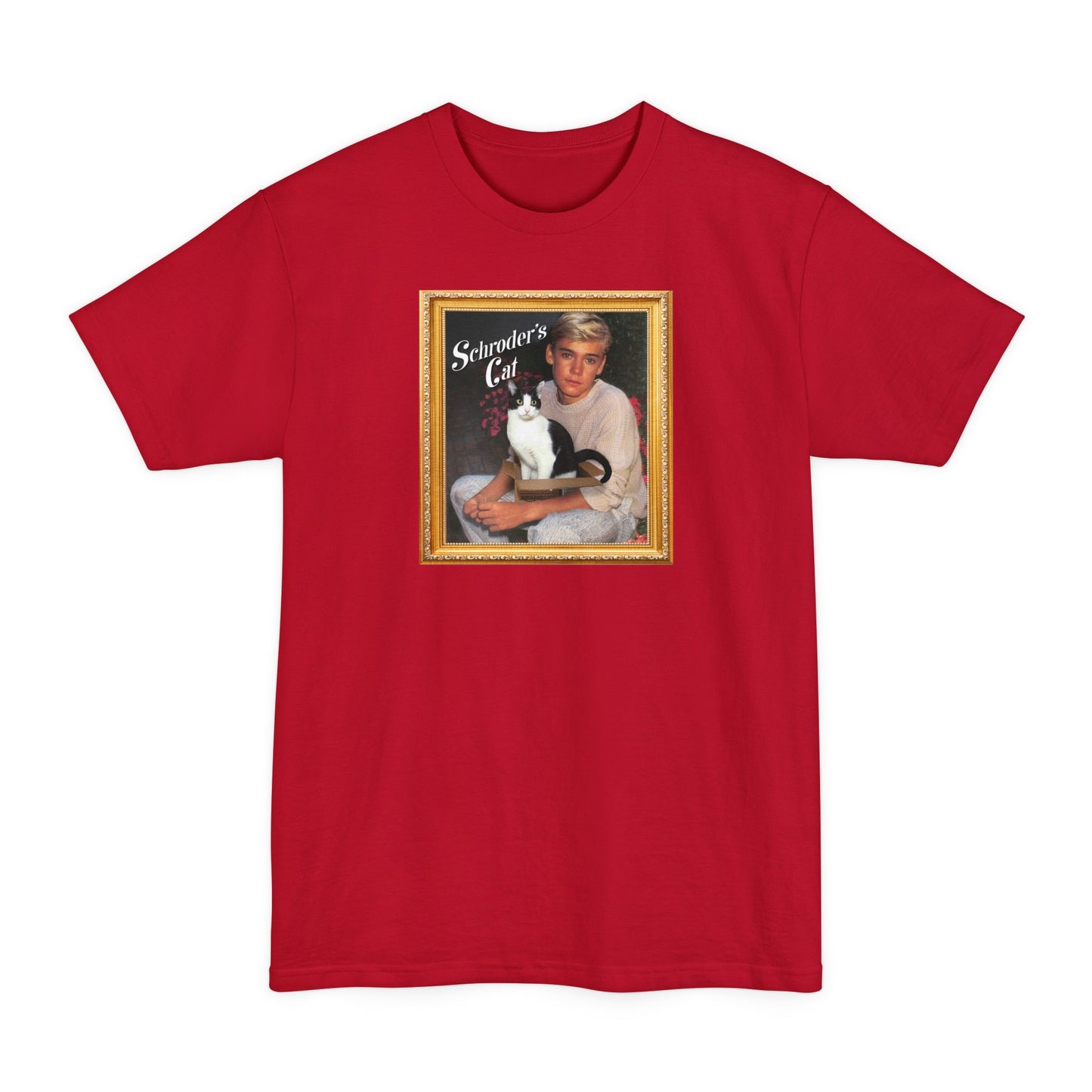 Schroder's Cat - Men's Tall T-Shirt