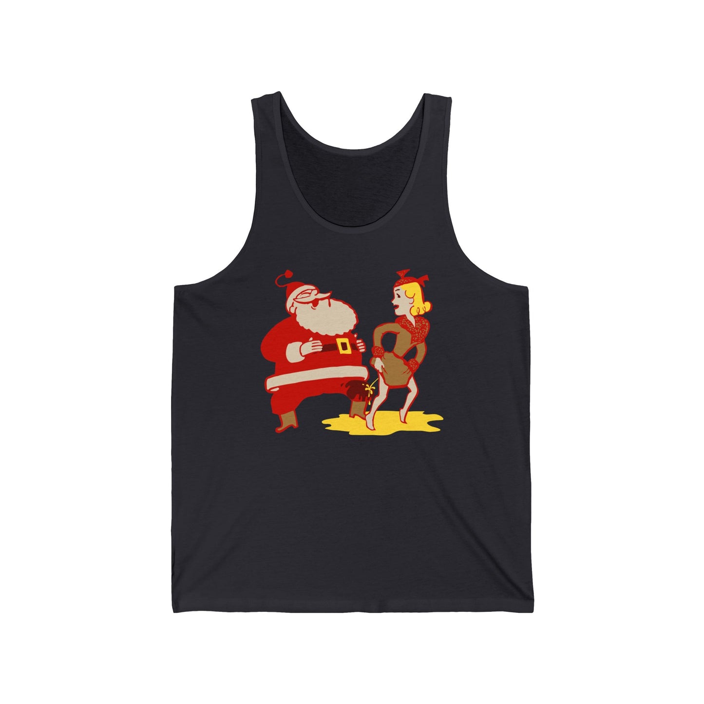 I Saw Mommy Pissing On Santa Claus - Unisex Tank