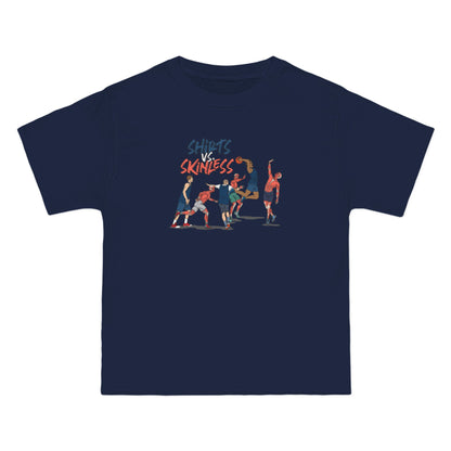 Shirts Vs. Skinless - Men's Heavyweight T-Shirt