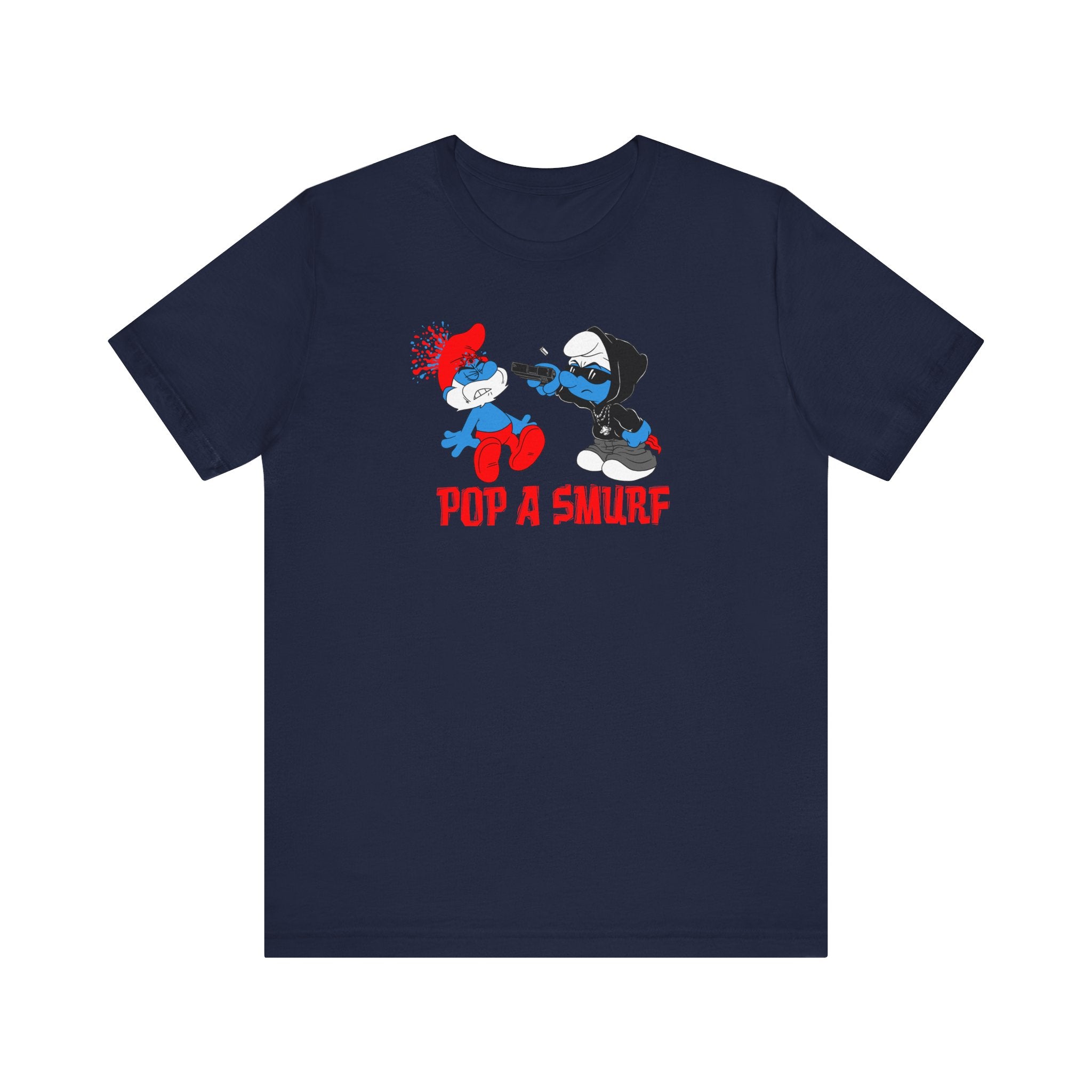 Pop A Smurf - Men's T-Shirt – T-Shirt Hell