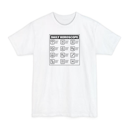 Daily Horoscope - Men's Tall T-Shirt