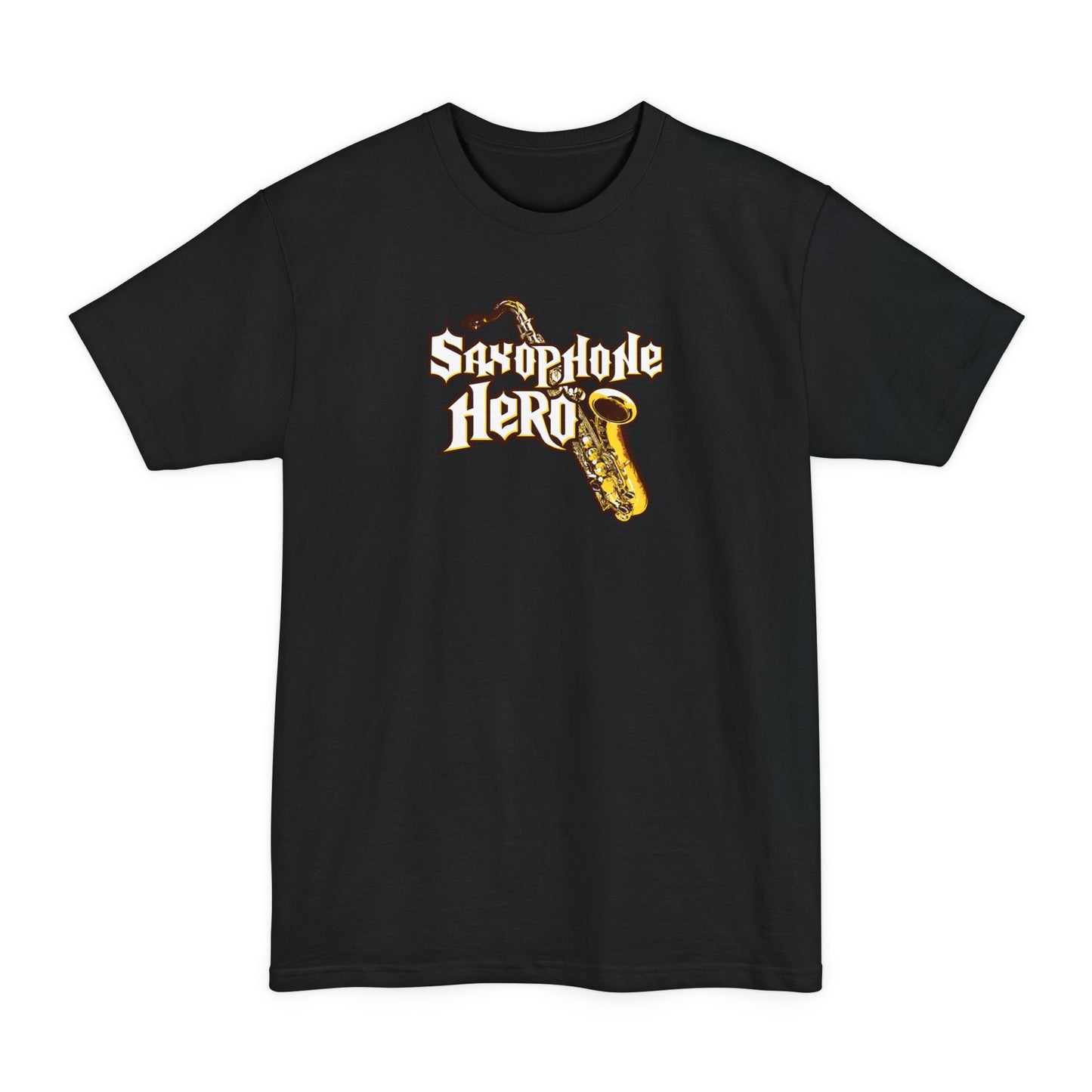 Saxophone Hero - Men's Tall T-Shirt