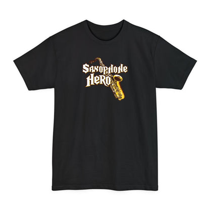 Saxophone Hero - Men's Tall T-Shirt