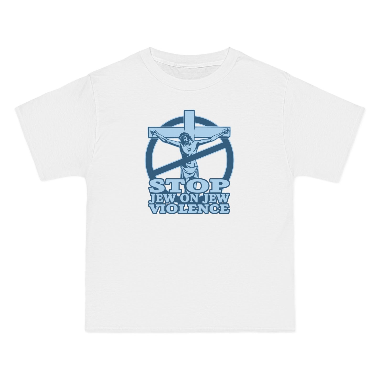 Stop Jew On Jew Violence - Men's Heavyweight T-Shirt