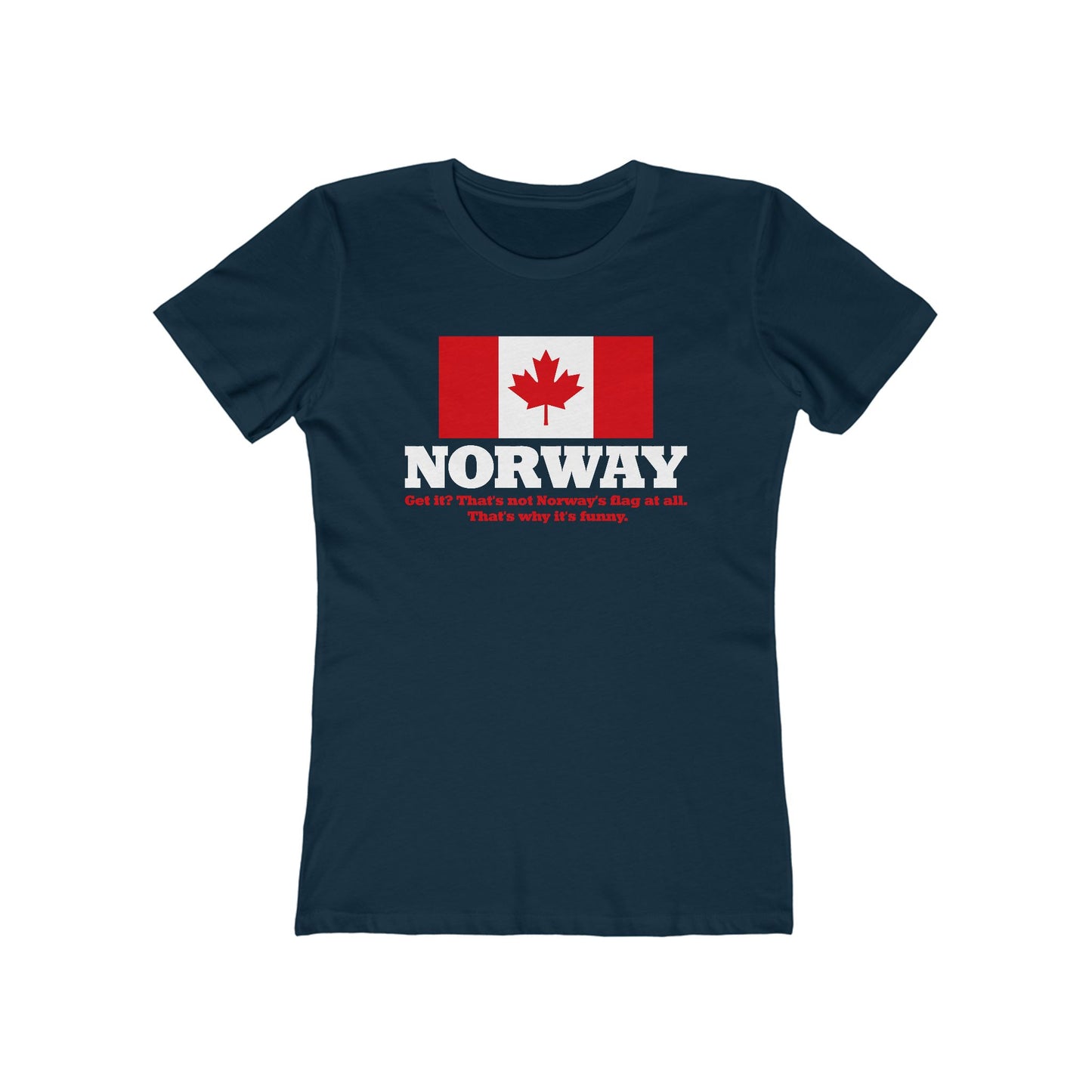 Norway - Get It? That's Not Norway's Flag At All. - Women’s T-Shirt