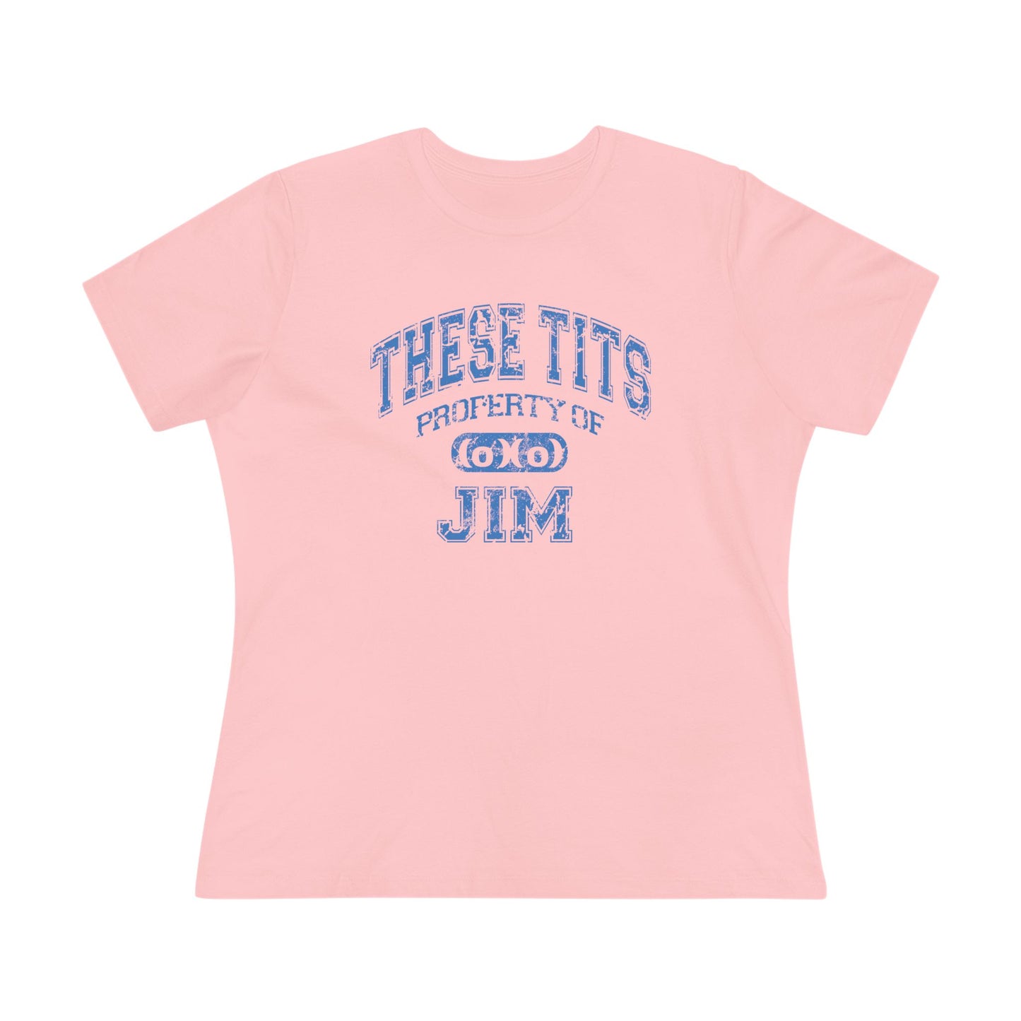 These Tits Property Of (Name) - Women's T-Shirt