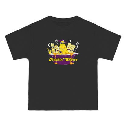Mackin' Cheese - Men's Heavyweight T-Shirt