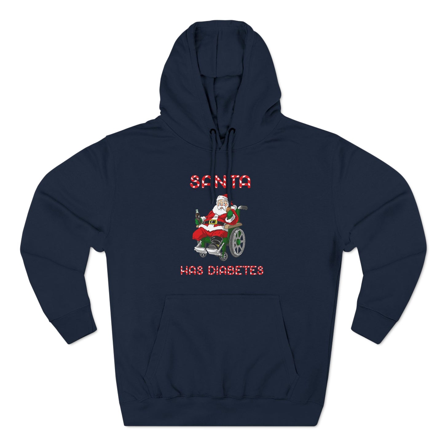 Santa Has Diabetes - Hoodie