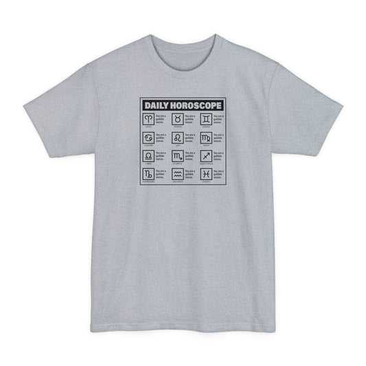 Daily Horoscope - Men's Tall T-Shirt