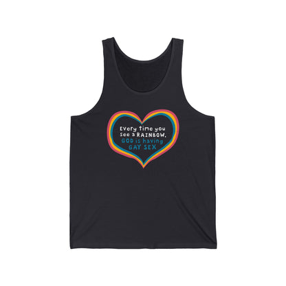 Every Time You See A Rainbow - Unisex Tank