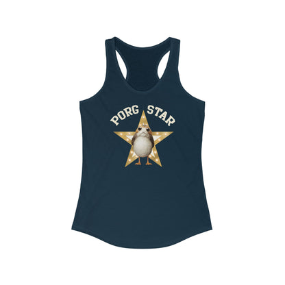 Porg Star - Women's Racerback Tank