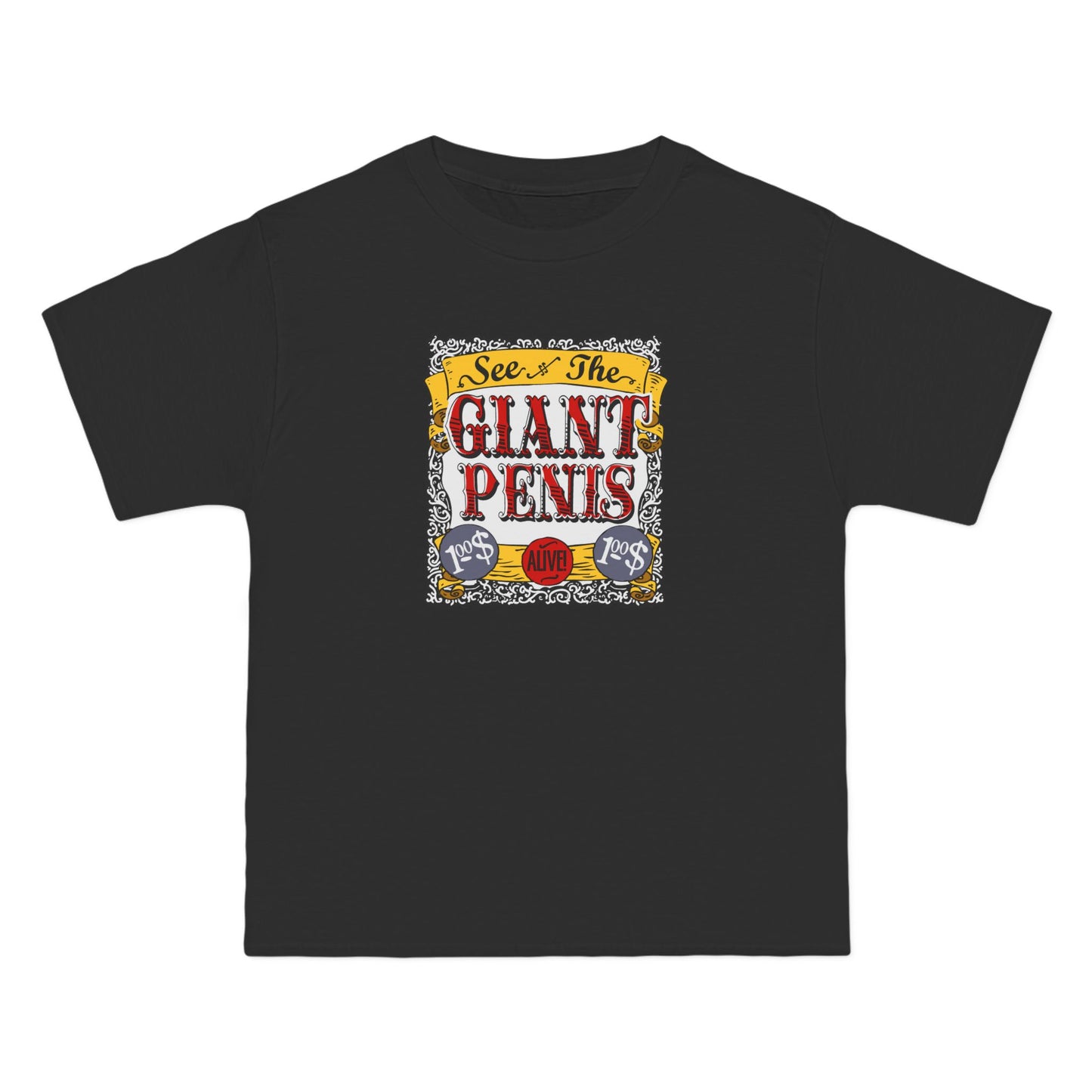 See The Giant Penis - Men's Heavyweight T-Shirt