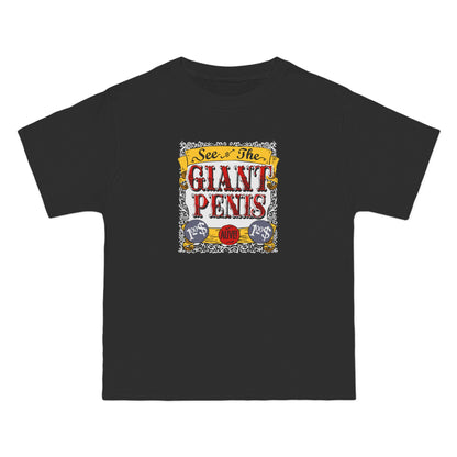 See The Giant Penis - Men's Heavyweight T-Shirt