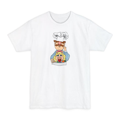 Chef's Special (Swedish Chef Serving Up Miss Piggy On A Platter) - Men's Tall T-Shirt