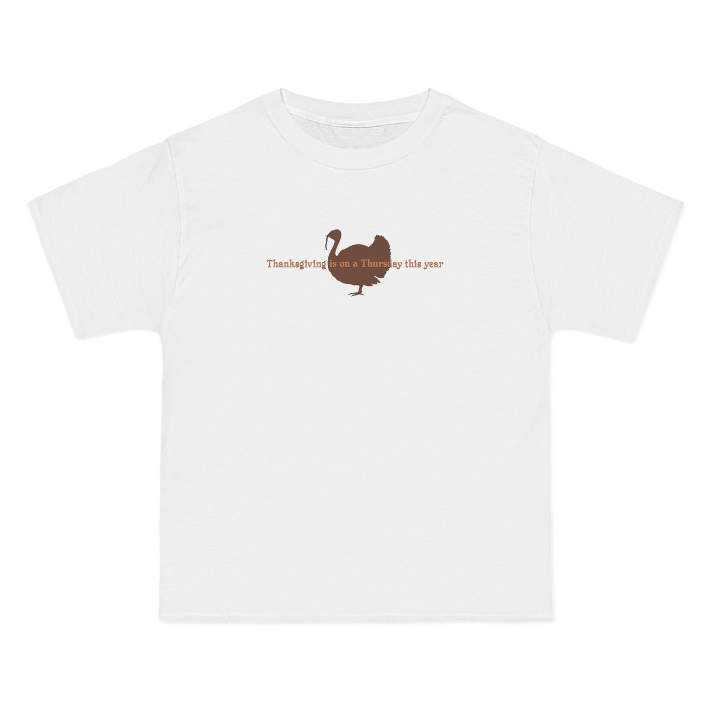 Thanksgiving Is On A Thursday This Year. - Men's Heavyweight T-Shirt