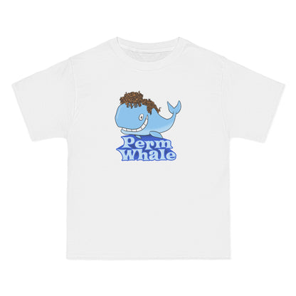 Perm Whale - Men's Heavyweight T-Shirt