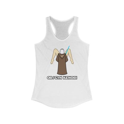 Ob Gyn Kenobi  - Women’s Racerback Tank