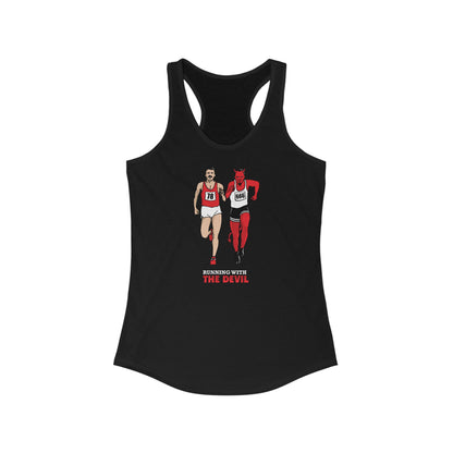 Running With The Devil - Women's Racerback Tank