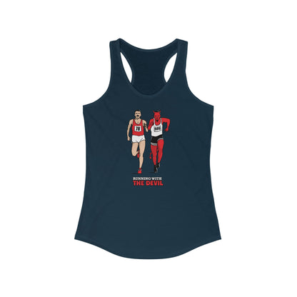 Running With The Devil - Women's Racerback Tank