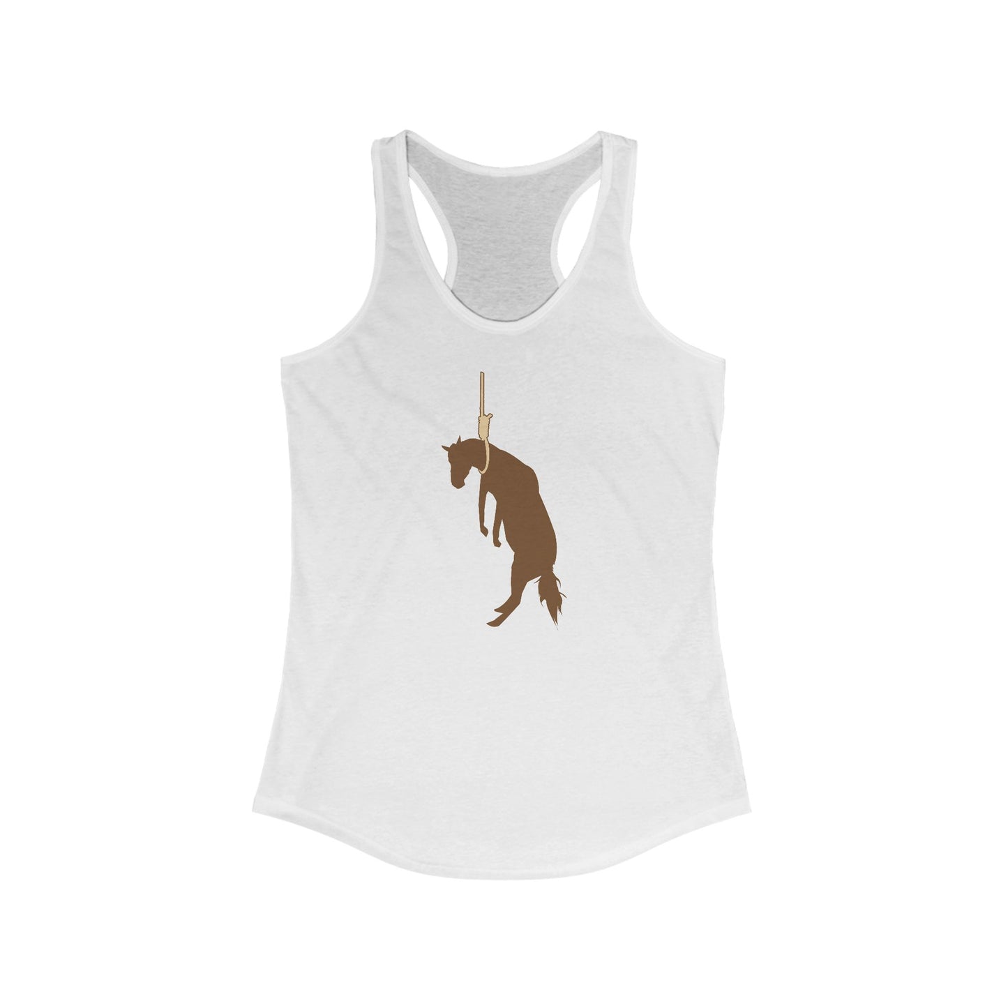 Hung Like A Horse - Women’s Racerback Tank