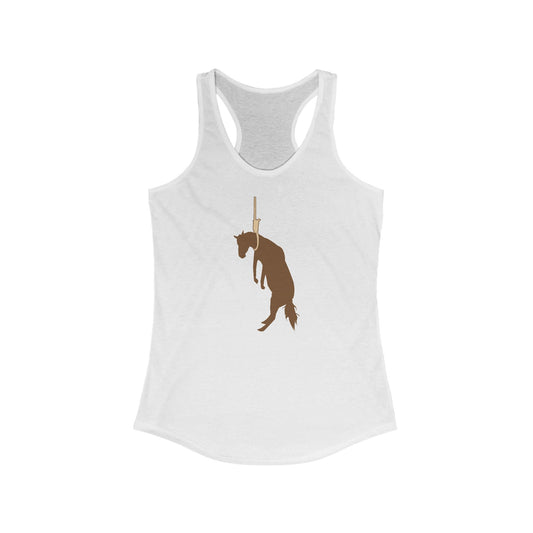 Hung Like A Horse - Women’s Racerback Tank