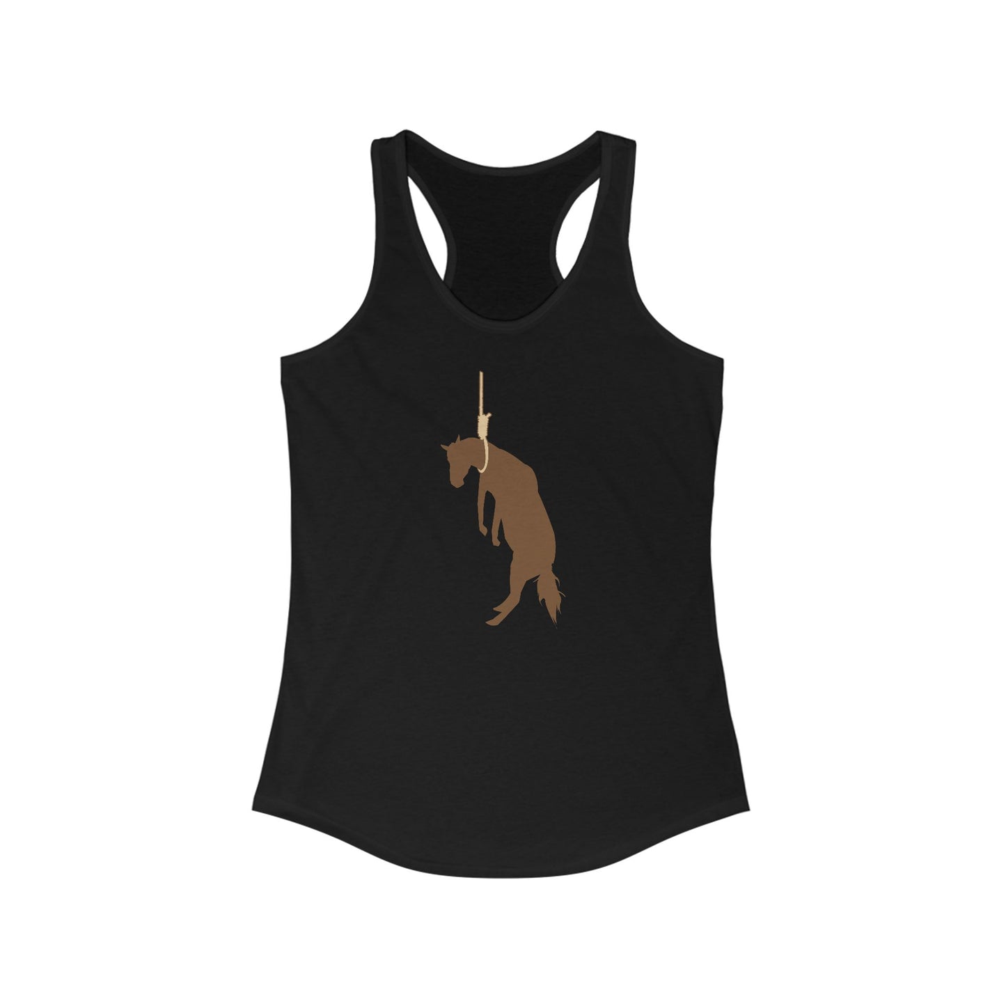 Hung Like A Horse - Women’s Racerback Tank