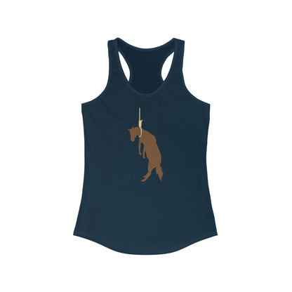 Hung Like A Horse - Women’s Racerback Tank
