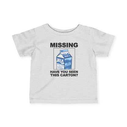 Missing - Have You Seen This Carton? - Baby T-Shirt