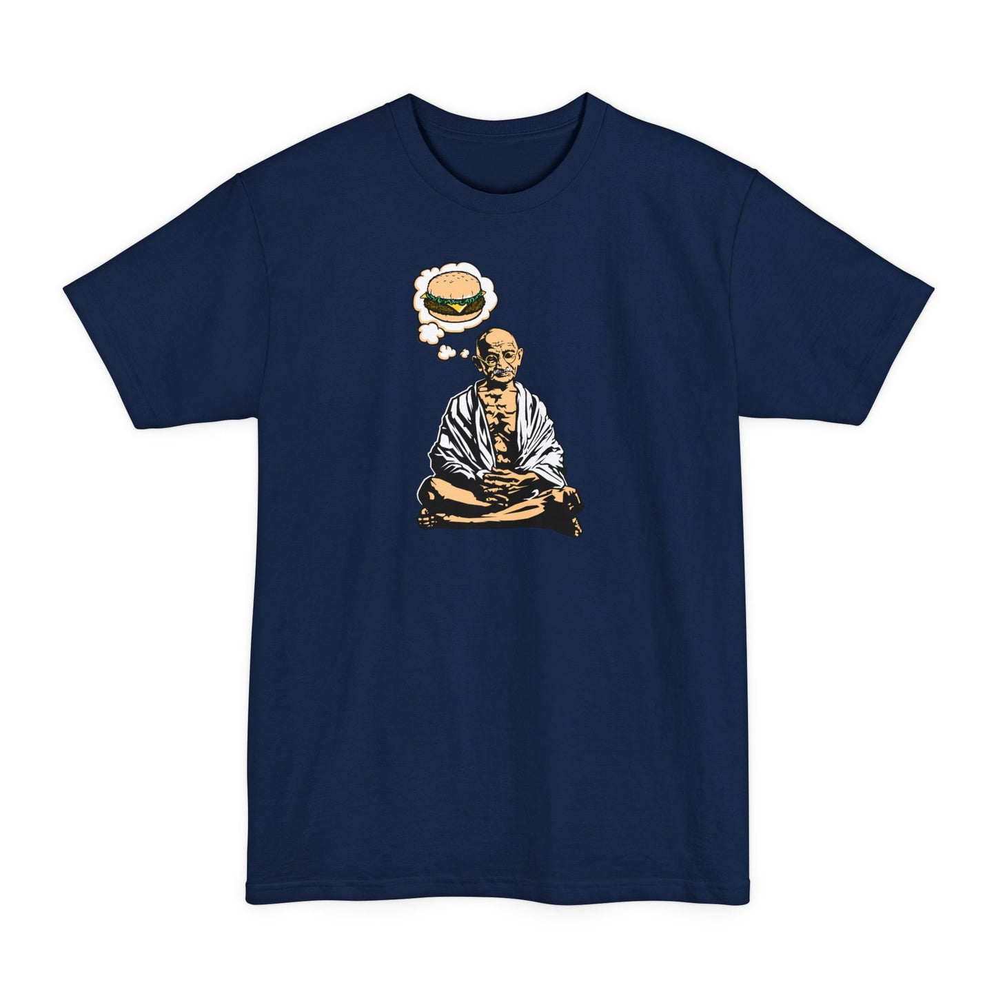 Gandhi Cheeseburger - Men's Tall T-Shirt