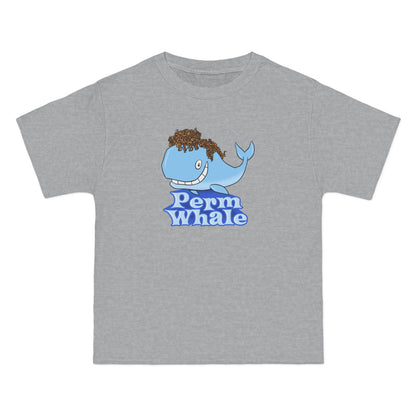 Perm Whale - Men's Heavyweight T-Shirt