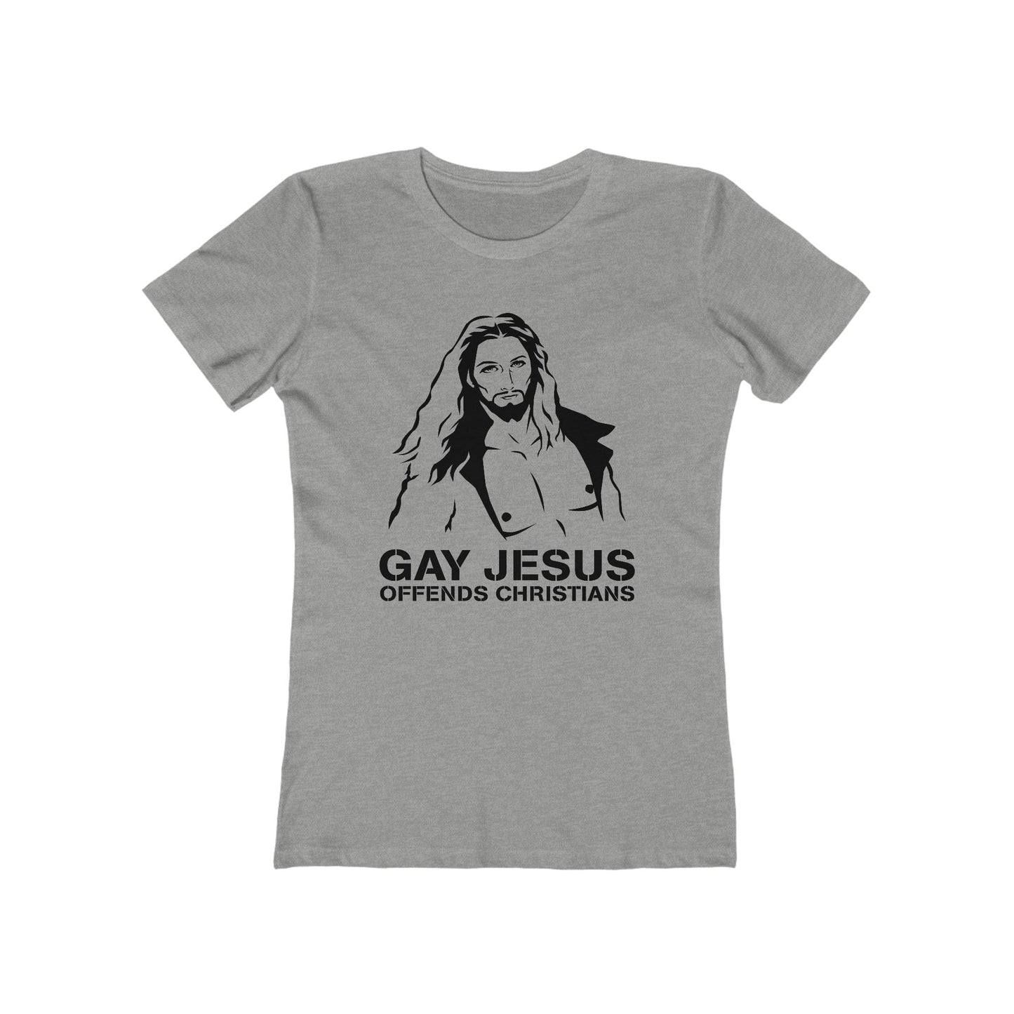 Gay Jesus Offends Christians - Women’s T-Shirt