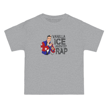 Vanilla Ice Invented Rap - Men's Heavyweight T-Shirt