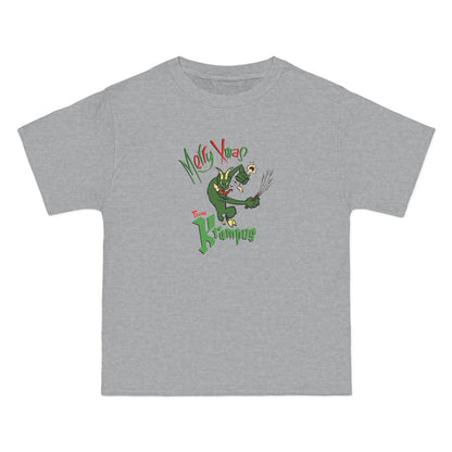 Merry Xmas From Krampus - Men's Heavyweight T-Shirt