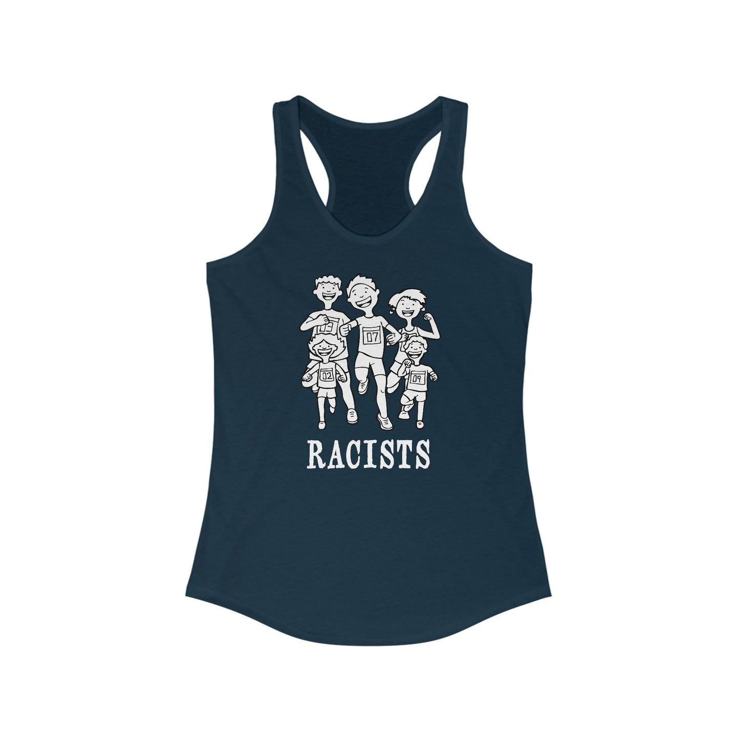 Racists - Women's Racerback Tank